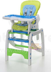 „Baby Maxi 1262 Green“ daugiafunkcis kėdės stalas + lopšys