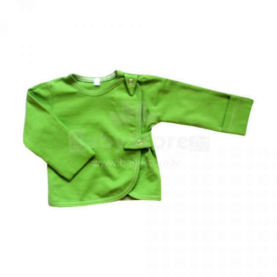 EcoEmi B-11/5 Organinės medvilnės marškinėliai kūdikiui su pirštinėmis