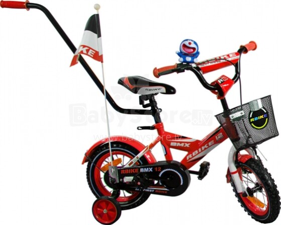 Arti '14 BMX Rbike 1-12 Raudonas triratukas vaikams
