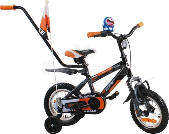 Arti '14 BMX Rbike 4-12 Black-Orange Trīsritenis bērniem