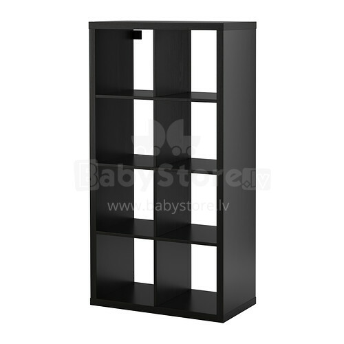„Ikea Kallax“ 202 758,85 lentyna - juodai ruda 79x149 cm
