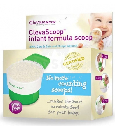 Cleva Mama Art. 7004 „ClevaScoop Formula Scoop“ pieno miltelių matavimas