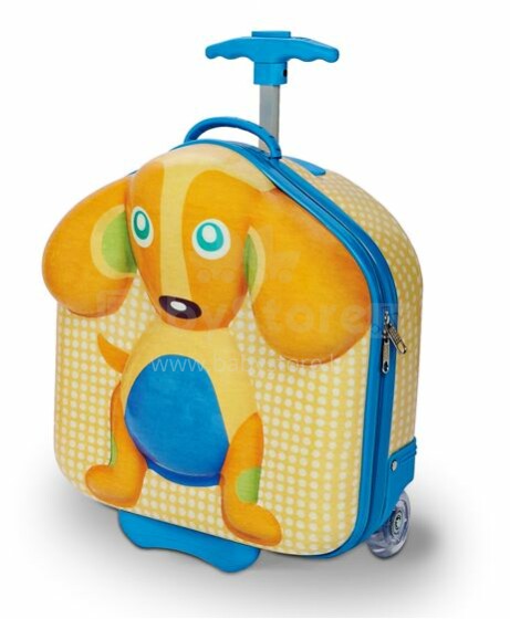 Oops Dog 31003.22 Happy Trolley! Детский чемодан на колесиках