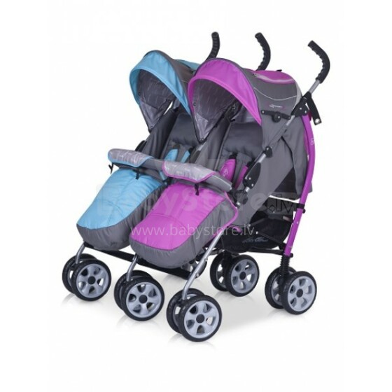 EasyGo'14 Comfort DUO Color Mix Прогулочная коляска для двойняшек