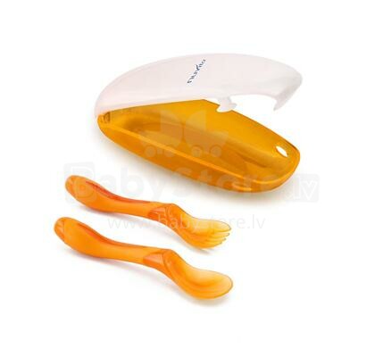 Nuvita Art. 1405 Spoon and fork with travel case