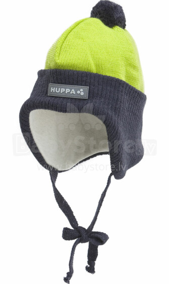 Huppa '15 Kati 8349AW / 018 Megztinė kūdikių kepurė žiemai su medvilniniu pamušalu (dydis)