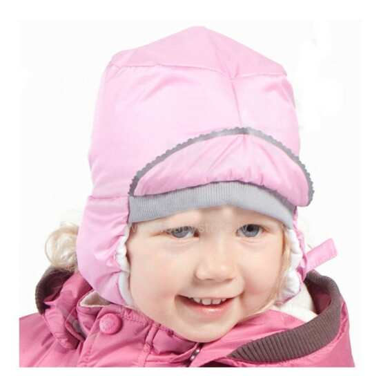 Huppa'15 Jinny 8832AW / 003 Kūdikių kūdikių žieminė kepurė su medvilniniu pamušalu (47/49 dydis)