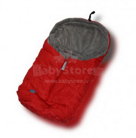 Nuvita Caldobimbo Ovetto® Art. OV0004 Red/Grey Carrycot footmuff