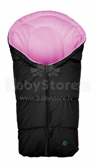 Alta Bebe menas. AL2006C-13 juodas / rožinis miegmaišis kūdikiams žieminis šiltas miegmaišis