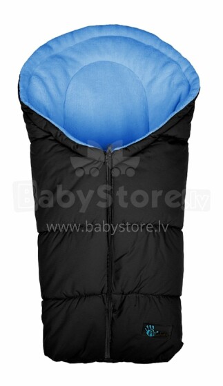Alta Bebe Art. AL2006C-33 black/blue Baby Sleeping Bag Bērnu Ziemas Siltais Guļammaiss