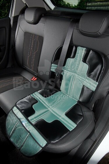 Alta Bebe Art.AL4012-01 black/green Automašīnu krēsla aizsardzība pret mitrumiem un netīrumiem