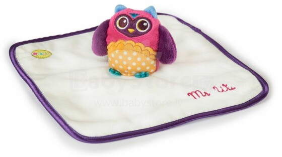 Oops My Friend Owl Мягкая игрушка - погремушка Тряпочка для сна