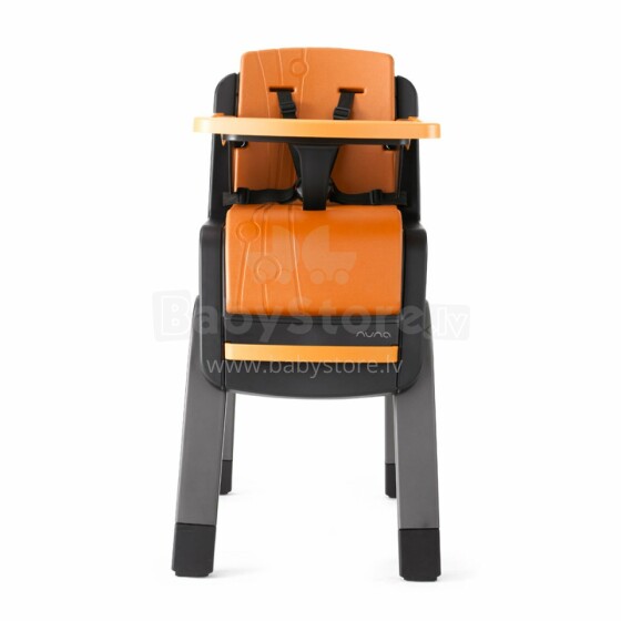 Nuna Zaaz Art.HC-04-013GL juoda / oranžinė kūdikio maitinimo kėdė