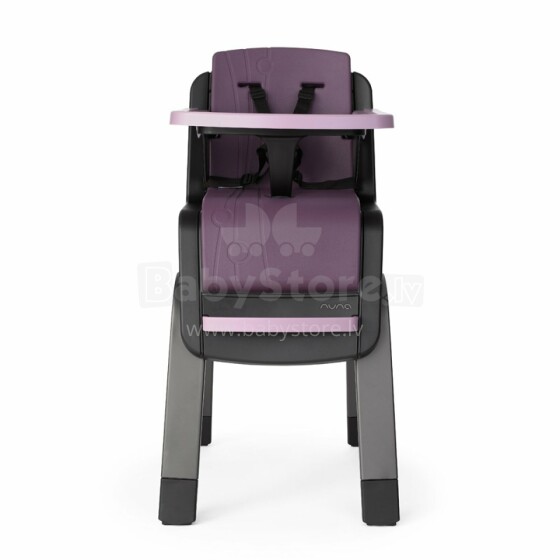 Nuna Zaaz Art.HC-04-014GL Black / Plum Baby maitinimo kėdė