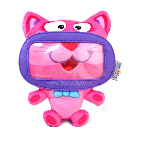 Wise Pet Smartphone Mini Kitty 900205  Защитный чехол для современных смартфонов в виде мягкой игрушки