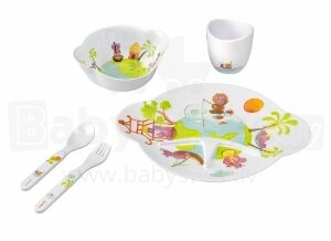 Babymoov Hippo Traveller  A005501 Набор посуды для малыша, от 6 месяцев