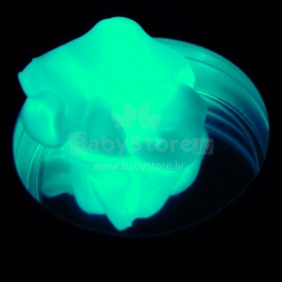 Rankinis guma, mąstantis glaistas Išmanusis plastilinas, (Neono aura), 80gr