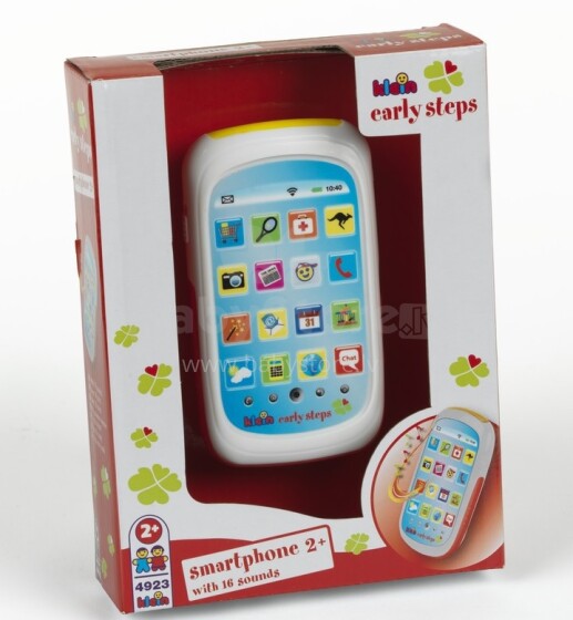 Klein Smartphone 49230 Детский планшет с 16 мелодиями