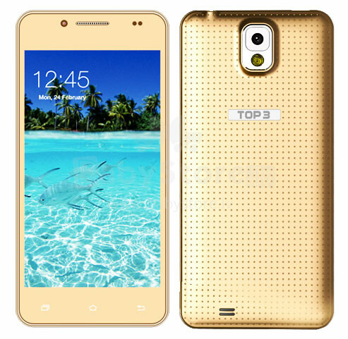 „TOP3 B66 Gold“ mobilusis telefonas „Dual Sim“ / 3G-850/2100