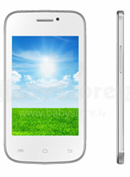 TOP3 B96 White Dual Sim Мобильный телефон (2 сим карты)