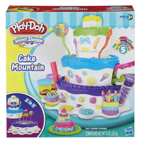 Hasbro PlayDoh Art.A7401  Игровой набор Праздничный торт