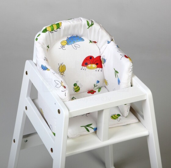 „Troll Bugs BG0001-AS“ minkšta pagalvėlė, pagaminta iš vandeniui atsparaus medvilninio audinio, skirta „Marita“ maitinimo kėdei.