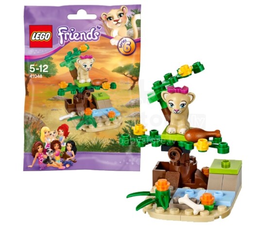 Lego Friends Art.41048 Саванна львёнка c 5 до 12 лет 