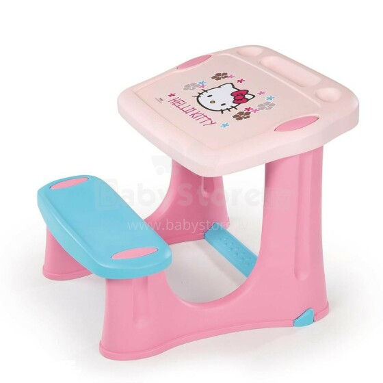 Smoby Art.28051 Hello Kitty Столик со скамеечкой