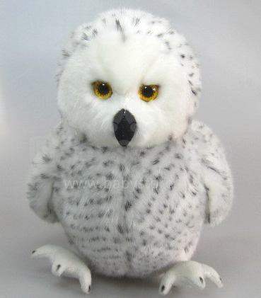 Uni Toys Art.18792 Snow Owl Mīksta rotaļlieta Balta Pūce