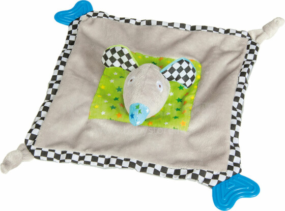 Fillikid Cuddly-Blanket Mouse Art.370-201 Mīksta rotaļlieta Miega lupatiņa - grabulis