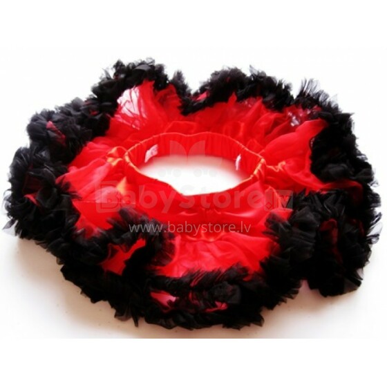 „Glam Collection“ juodi ir raudoni sijonai princesėms (0–24 m.)