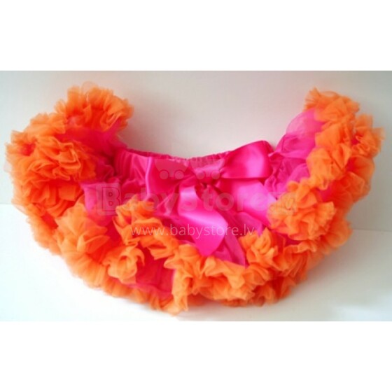 „Glam Collection“ rožinis ir oranžinis sijonas princesėms (0–24 m.)