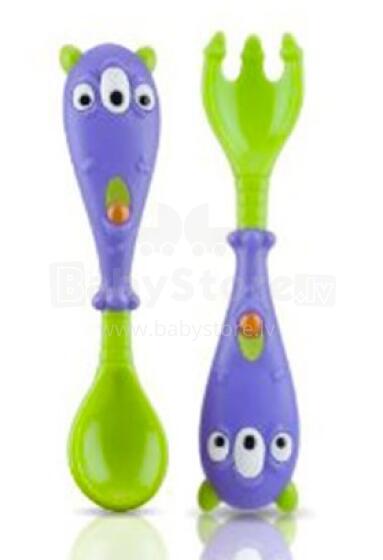 Nuby Monster Cutlery Art.22010