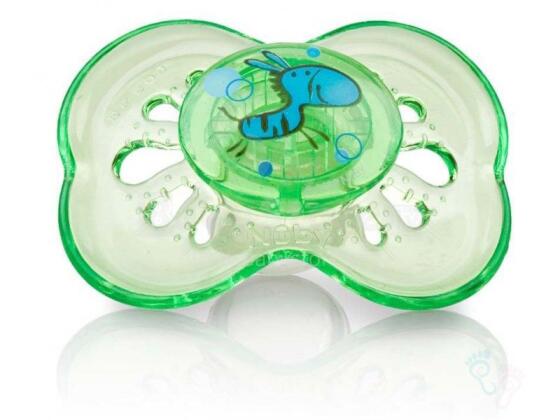 Nuby Art. 5720MFSN Anatomiskas formas silikona knupītis (6-18 m)