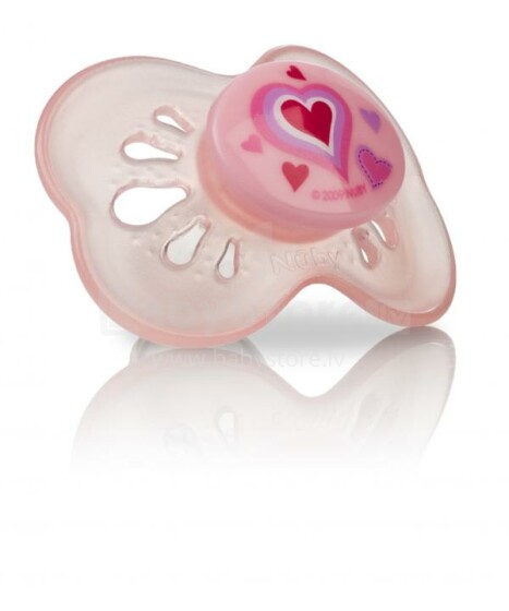 Nuby Art. 5714MFS Anatomic silicone baby's dummy (6-12 m)
