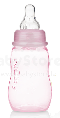 „Nuby“ menas. 1159 Pink Anti-moneta maitinimo buteliukas 150 ml