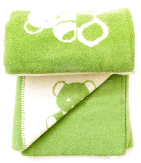 Art. 1795 Natural Merino wool baby quilt 100x140cm