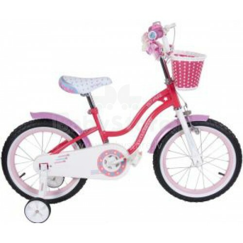 Sun Baby Bmx 16'' Art.BR16G-1 Детский Двухколёсный велосипед со вспомогательными колёсами (четырёхколёсный) с 4х лет