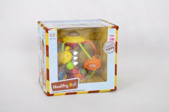 Huile Toys Art.929 Healthy Ball Bumba ar spirālēm