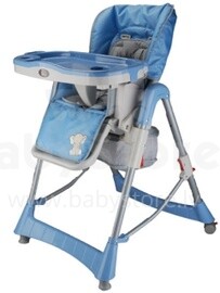 Aukštesnės kokybės kūdikių maitinimo kėdutė „Babygo'15 Tower Maxi Blue“