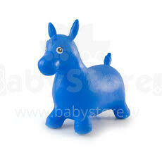„Babygo'15 Hopser Blue Horse“ vaikų šuolis su sūpynėmis