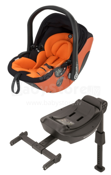 Kiddy '16 Evo-Lunafix + Isofix-Base 2 Col. Jaffa Автокресло для новорожденных (0-13 кг)