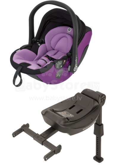 Kiddy '16 Evo-Lunafix + Isofix-Base 2 Col. Lavender Автокресло для новорожденных (0-13 кг)