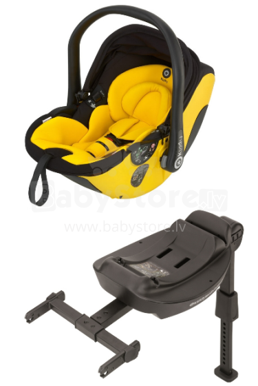 Kiddy '16 Evo-Lunafix + Isofix-Base 2 Col. Sunshine Автокресло для новорожденных (0-13 кг)