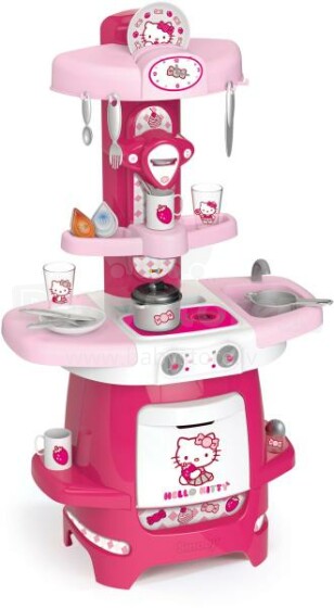 Smoby Cooky Hello Kitty Art.24087 Игровая детская кухня