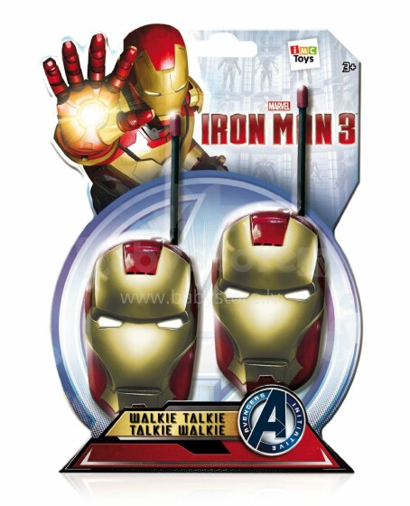 Marvel Art.17775-INT „Iron Man Walkie Talkies“ vaikiškas racijos rinkinys