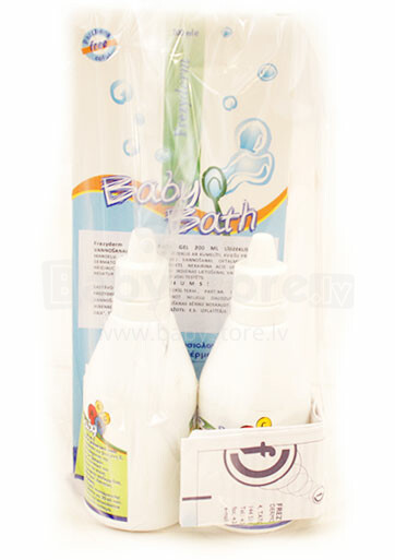 „Frezyderm“ rinkinio valiklis kūdikių pieno rauplėms ABCC 50ml 2vnt. + vonios putos 200ml