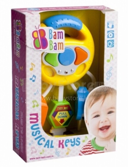Bam Bam Musical Toys Rotaļlieta Muzikālas pogas