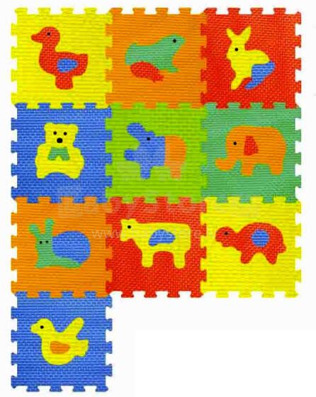 SunTaToys Floor Puzzle Art.ST1021 Animals 0,9m2