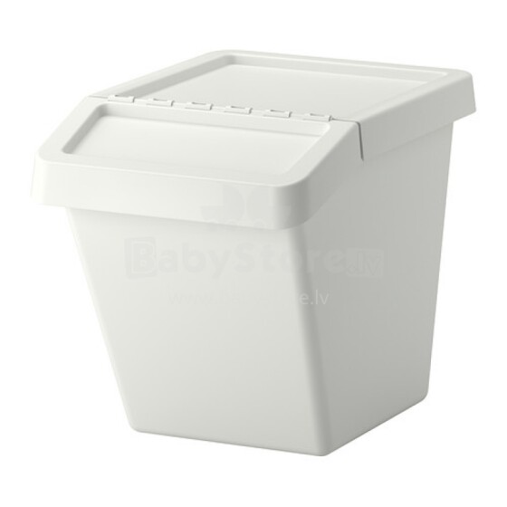 Ikea 702.558.99 Sortera Бак мусорный, белый, (60л)